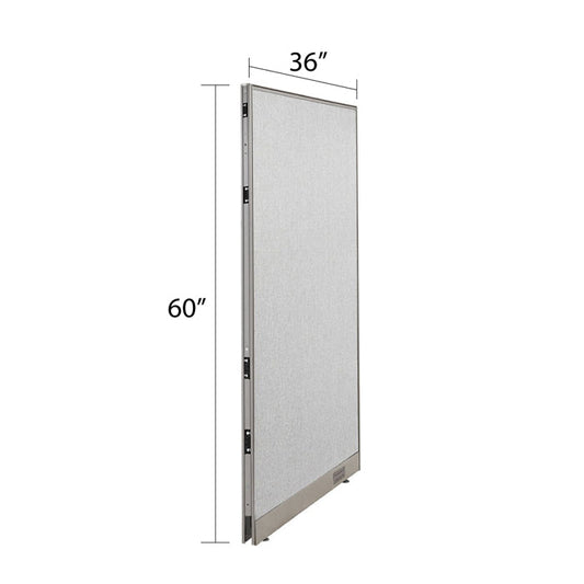 GOF Single Full Fabric Office Partition<br>36w x 60h - Kainosbuy.com