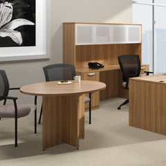 36" Round Table/Cross Base with 2 Chairs (G11650B) - Kainosbuy.com