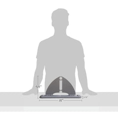 Office Partition Safety Leg for Full Fabric Panel - Kainosbuy.com